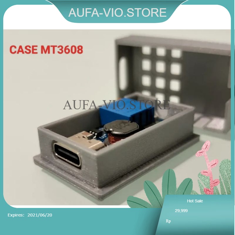 Kesing buat modul step down MT3608 universal