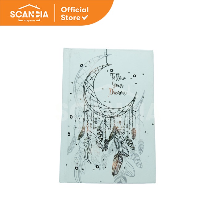 

SCANDIA Buku Catatan Notebook Hard Cover PR 100 Sheets White (SP0269)