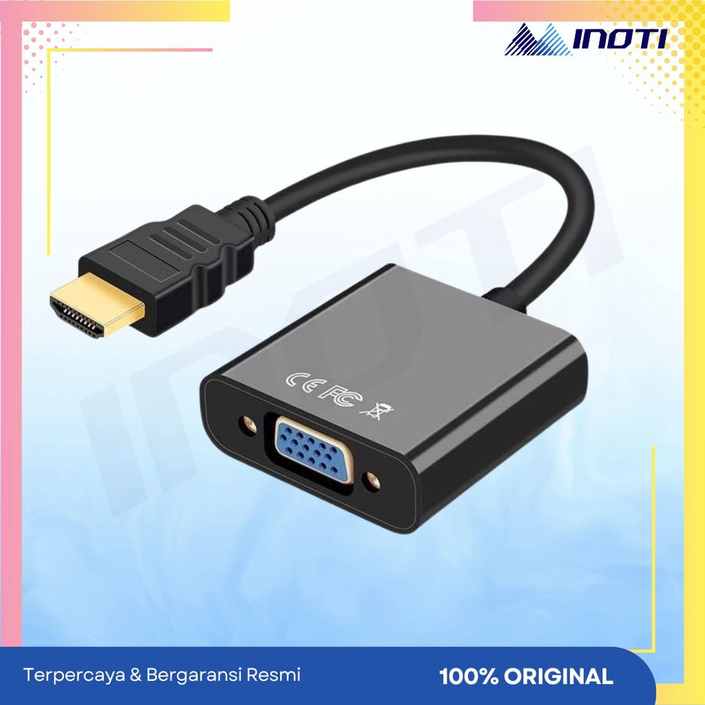 CONVERTER HDMI TO VGA / KABEL HDMI TO VGA / KONEKTOR HDMI TO VGA