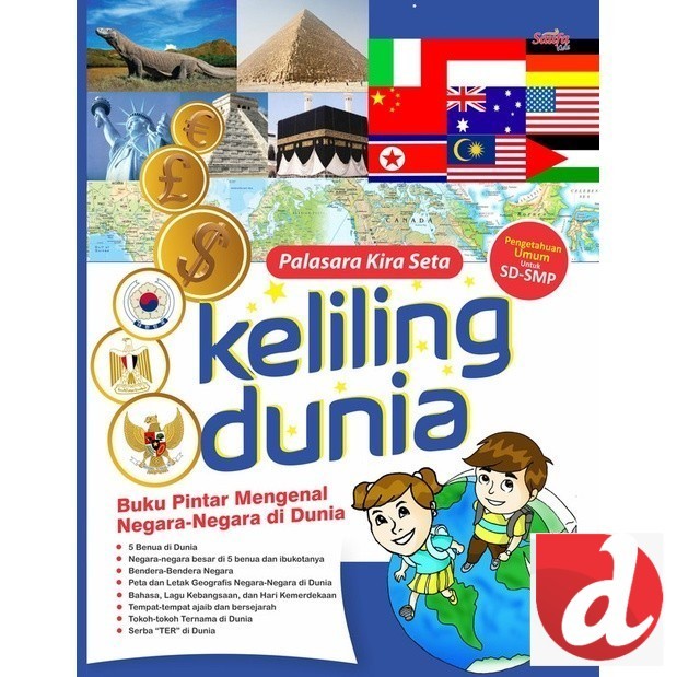 Buku Keliling Dunia Buku Pintar Mengenal Negara-Negara Di Dunia - Palasara Kira Seta - Saufa