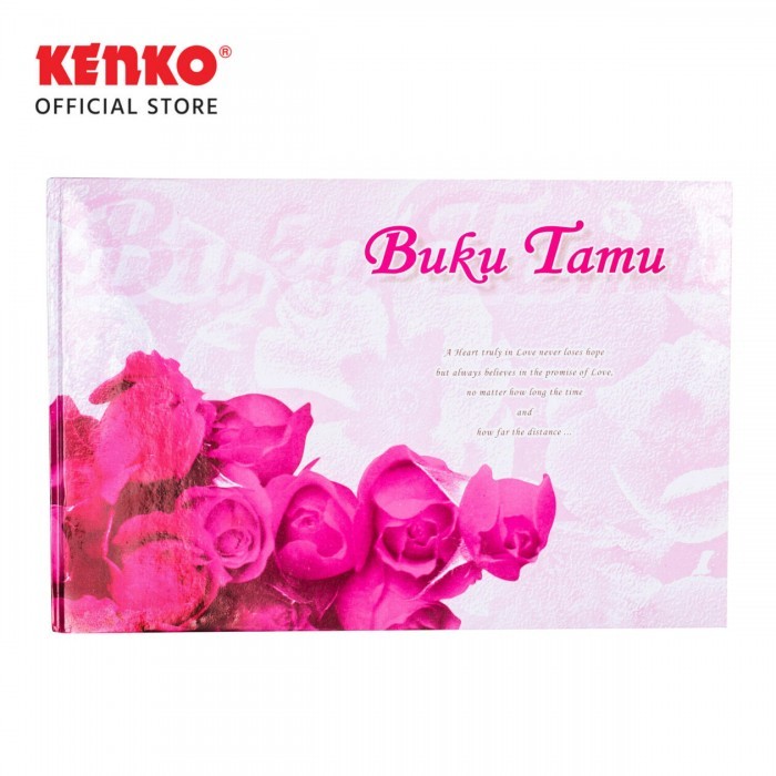 

KENKO BUKU TAMU BT-2920 FLOWER / 2 PCS