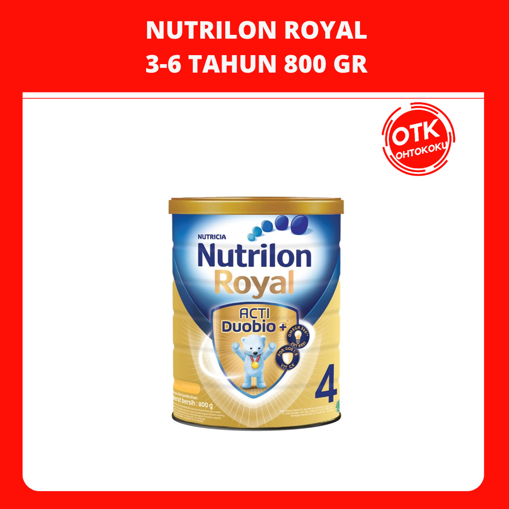 

Nutrilon Royal 4 800 Gr Susu Pertumbuhan Usia 3-6 Tahun