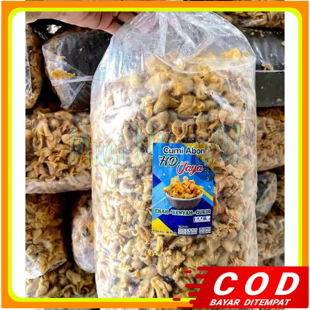 

pangsit abon cumi 1 kg