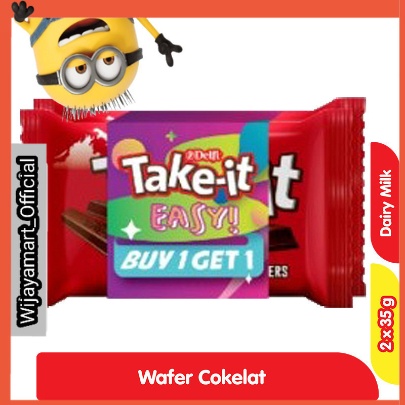 

Delfi Take-it Wafer Dairy Milk 2 x 35 g