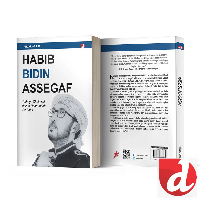 Buku Habib Bidin Assegaf (Cahaya Shalawat dalam Nada Indah Az-Zahir) - Yanuar Arifin - DIVA Press