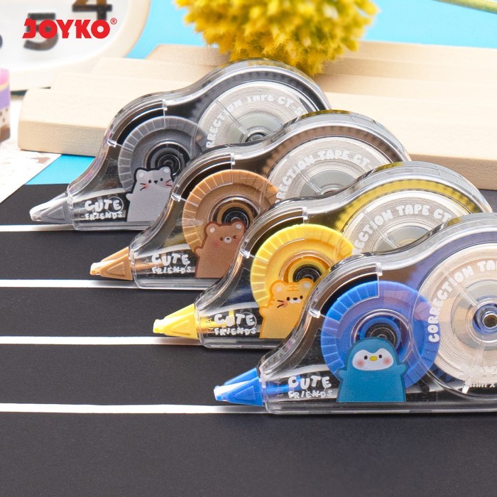 

JOYKO CORRECTION TAPE 12m TIPEX KERTAS JOYKO CT-522 MOTIF [12PCS] - MY DOLL