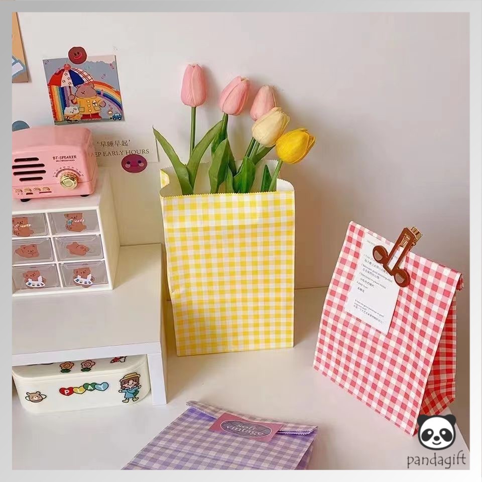 

Korean Paper Bag Aesthetic Kertas permen pembungkus Snack Kue Kering Cookies Candy Kado - GG0528