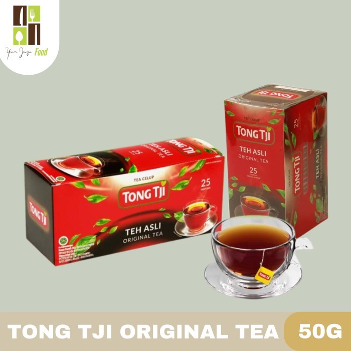

Tong Tji Original Tea / Teh Asli / Teh Celup 50g Isi 25 Bag