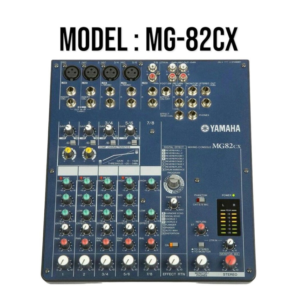 Audio Mixer Yamaha MG-82CX / MG 82CX / MG82CX