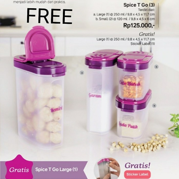 spice t go tupperware