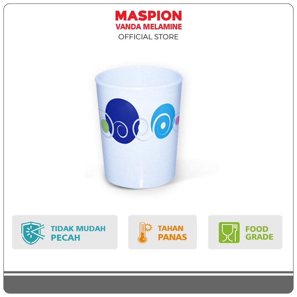 Maspion Vanda Melamin Gelas 3 Inch