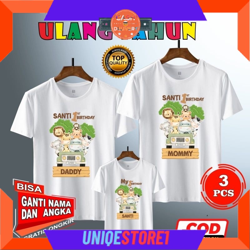 BAJU KAOS T-SHIRT KLAMBO JUMBO OVERSIZE KOMBOR PRIA WANITA / BAJU KAOS KELUARGA | KAOS CUSTOM FAMILY
