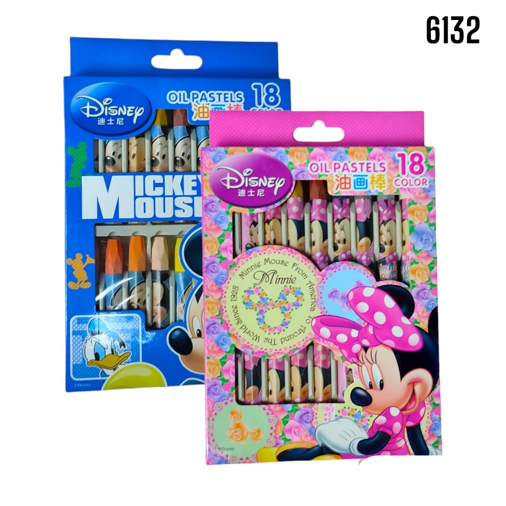 

OBRAL Crayon Oil Pastel Impor Karakter Mickey Mouse dan Minnie Mouse Krayon Minyak Alat Mewarnai Anak Sekolah Fancy SHESB - SHESB