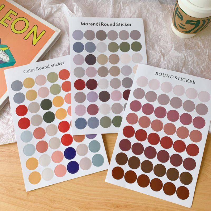 

1A. Dotted Games - stiker dekorasi DIY planner journal - stickers korea lucu