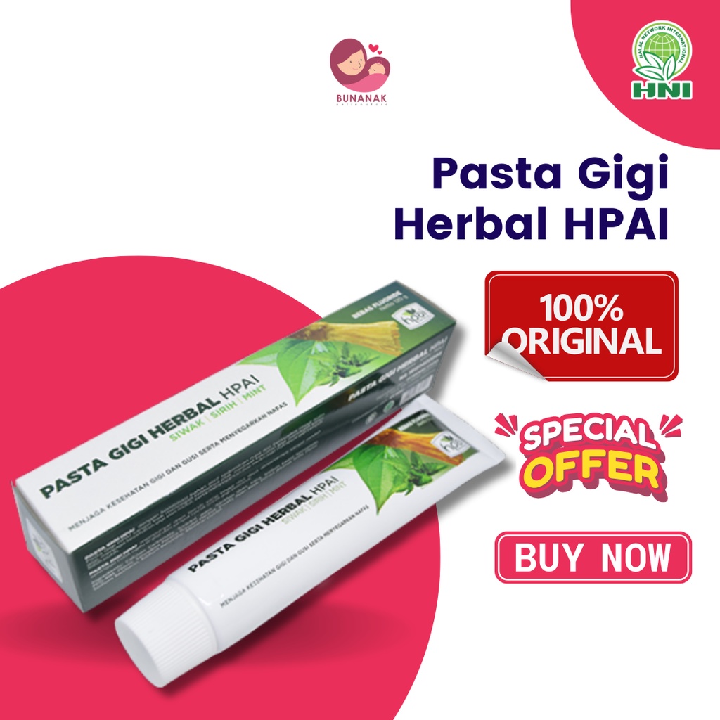 

Pasta Gigi Halal - HNI BPOM - Produk Herbal