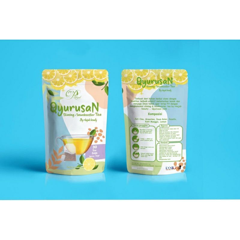 Qyurusan Slimming & Imunbooster by Rhajab Beauty | Teh Pelangsing Herbal