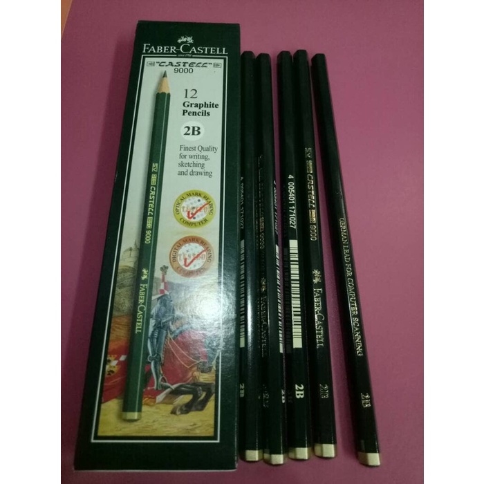 

Pensil 2B Faber Castell 9000