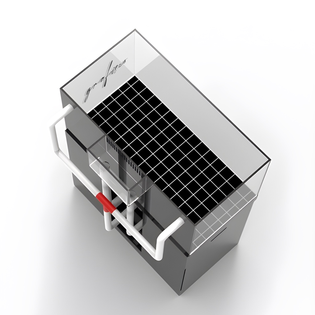 Background Aquarium, Stiker Aquarium Latar Belakang, Wallpaper Aquarium, Aquascape [Kotak]