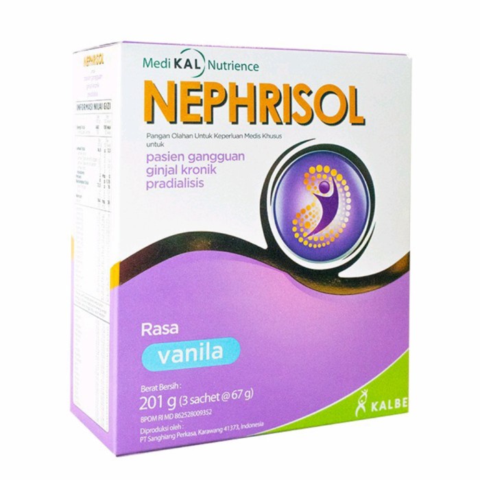 

NEPHRISOL VANILLA 201 GRAM