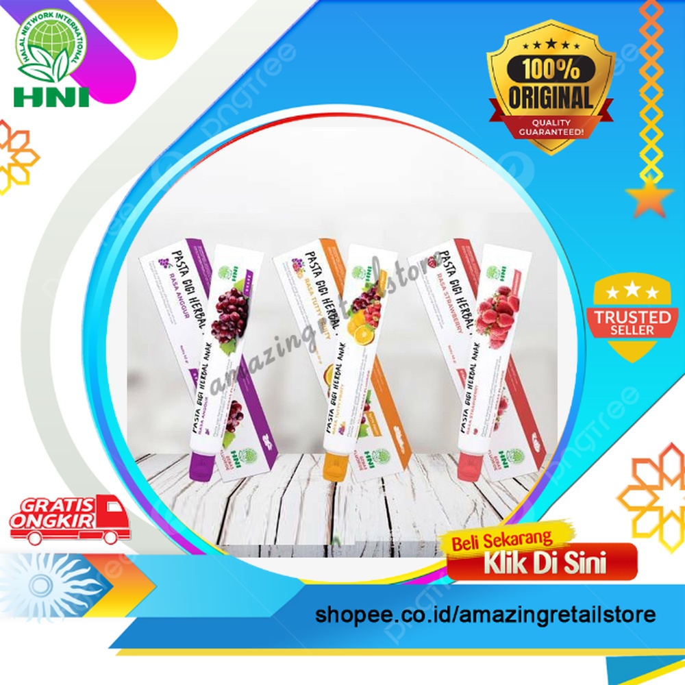 Pasta Gigi Herbal Anak Odol Rasa Buah Odol Anak - HNI HPAI ARSSRaaa