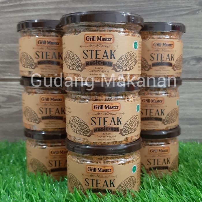 

NEW Termurah Jay's Grill Master Steak Magic Rub | Bumbu Daging Panggang 70gr