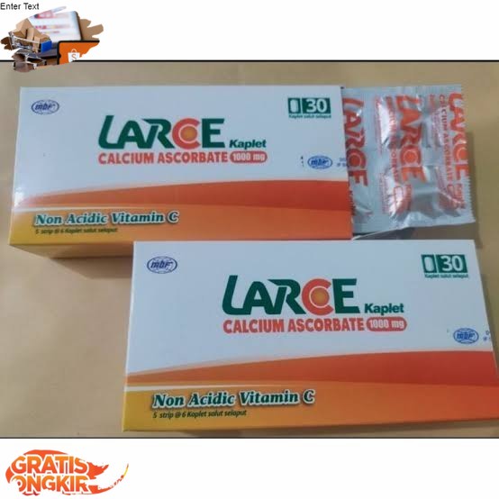 ready LARCE tablet vitamin C 1000mg box isi 30 original