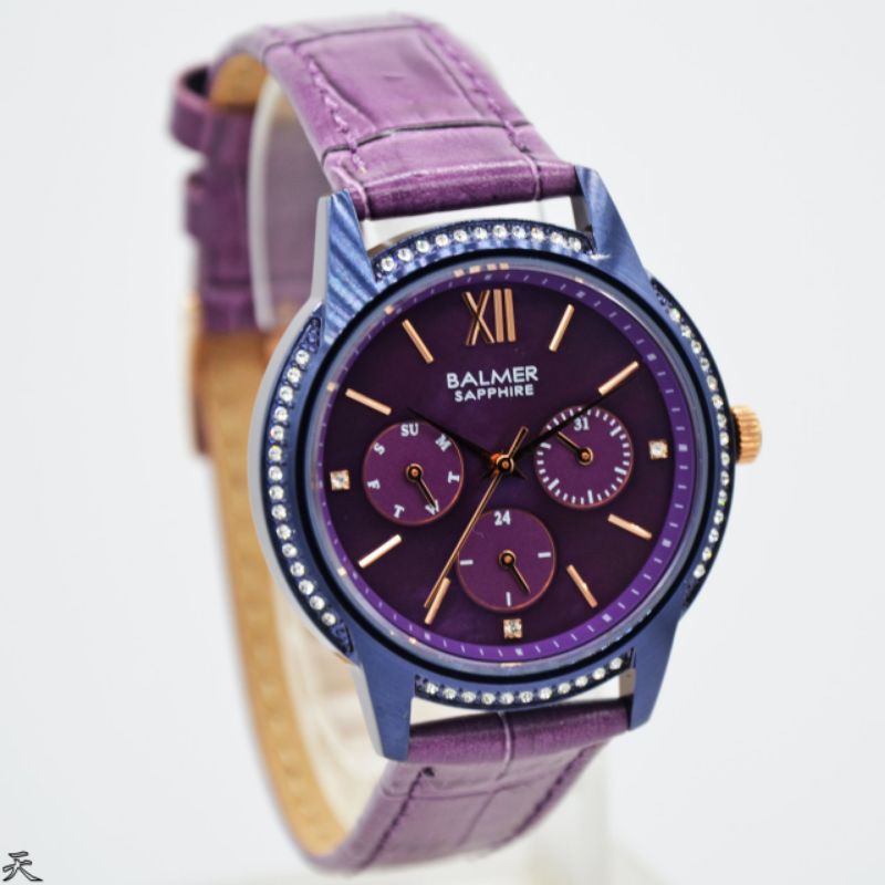 Original 100% Jam Tangan Wanita BALMER 8116 B.8116 Sapphire Garansi Resmi 2 Tahun