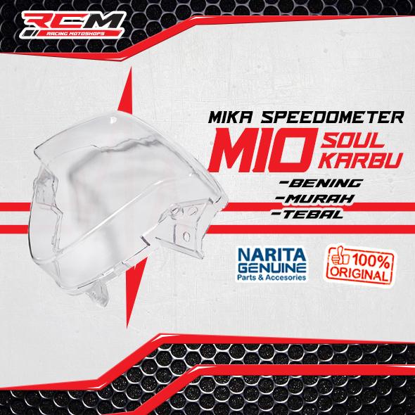 Mika kaca speedometer spidometer Mio Soul Karbu