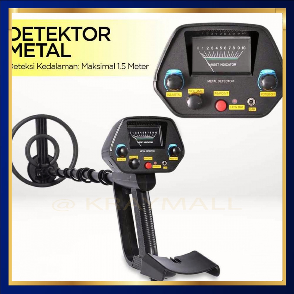 Pendeteksi Logam Metal Gold Silver Detector Finder - MD-4080