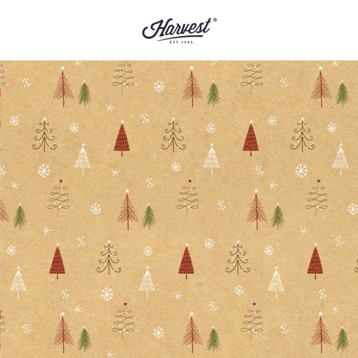 

Kertas Kado Natal Harvest / Wrapping Paper Xmas Shining - Paket isi 5