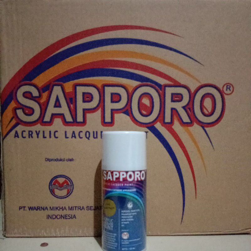 

Saporo SAPPORO 7446 Gold Dragon 300ml Naga Emas Cat Semprot Spray Motor Pilok Pilox Aerosol Terbaik