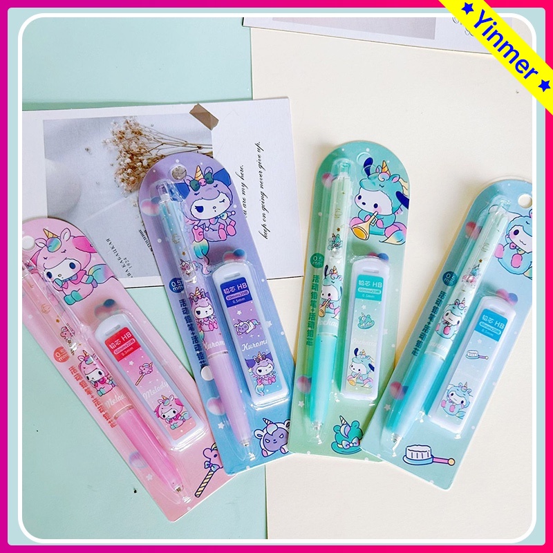 

COD✨Kartun pensil sanrio set pensil anak -anak yang lucu-Yinmer