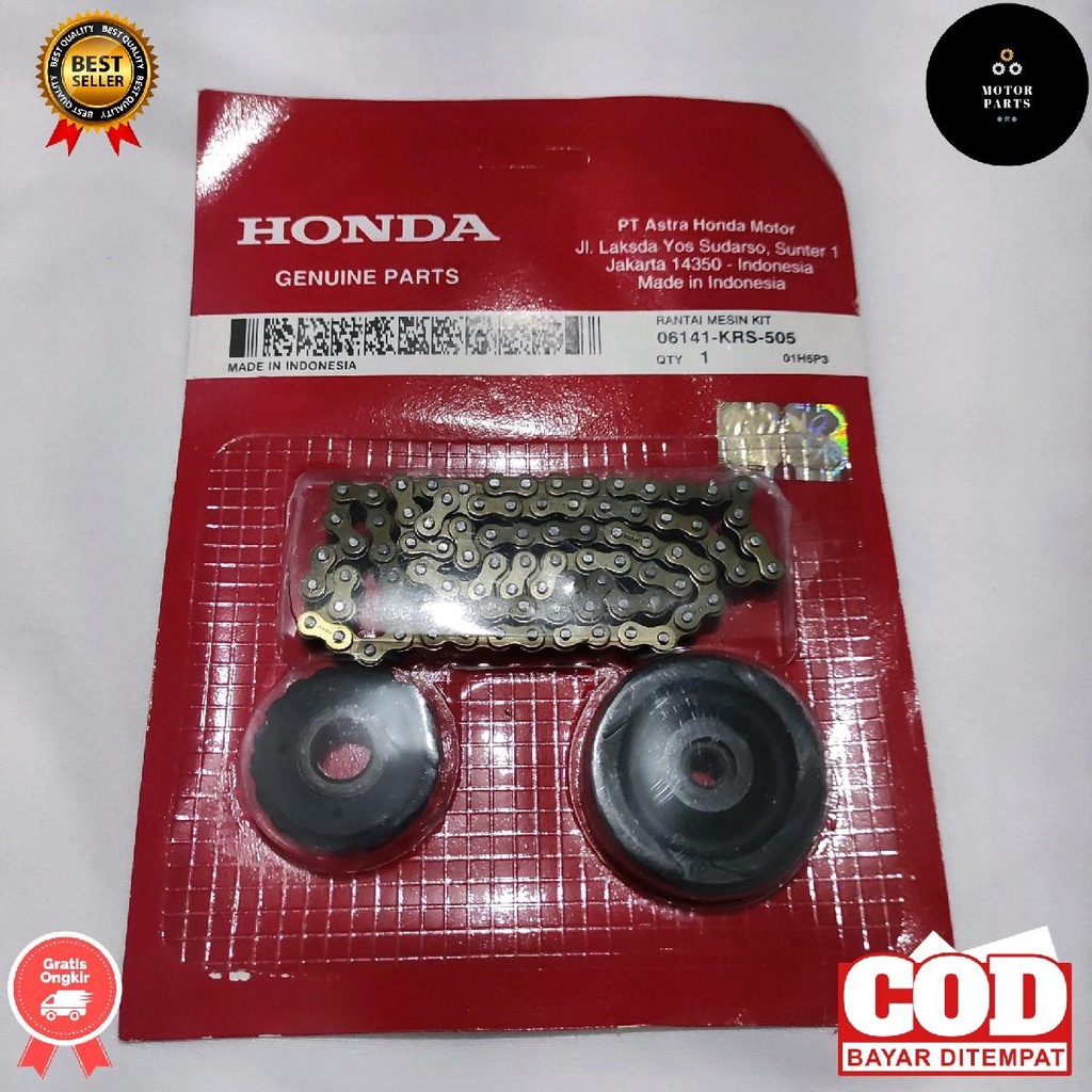 Honda (Revo - Legenda - Supra Fit) Rantai Keteng Mesin Kit KRS Motor