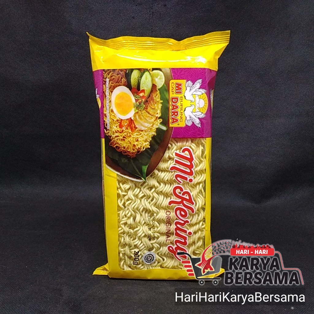 

MI CAP BURUNG DARA MIE KERING ORIGINAL 200GR