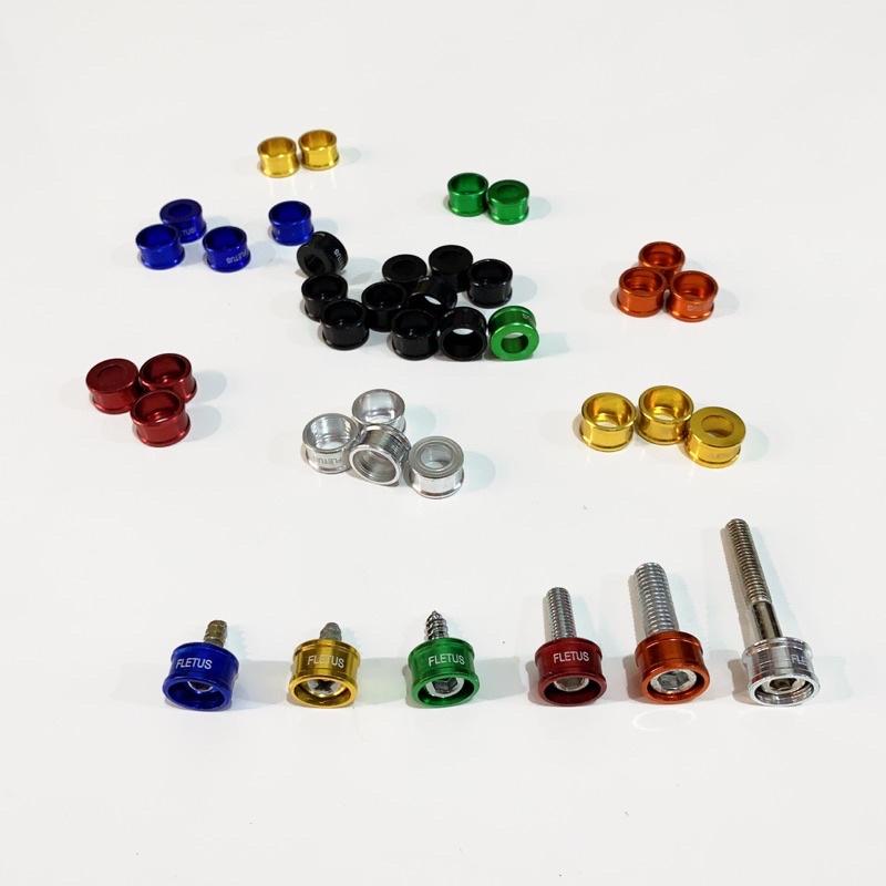 Monel ring baut 10 baut 12 Aluminium cnc warna universal Motor