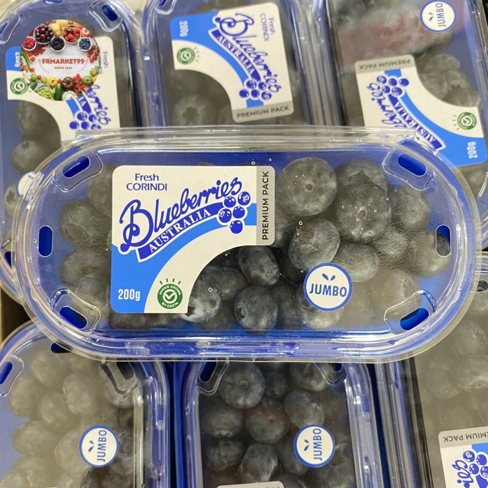 

Promo Blueberries Corindi Australia Jumbo | Blueberry Jumbo 200 grm