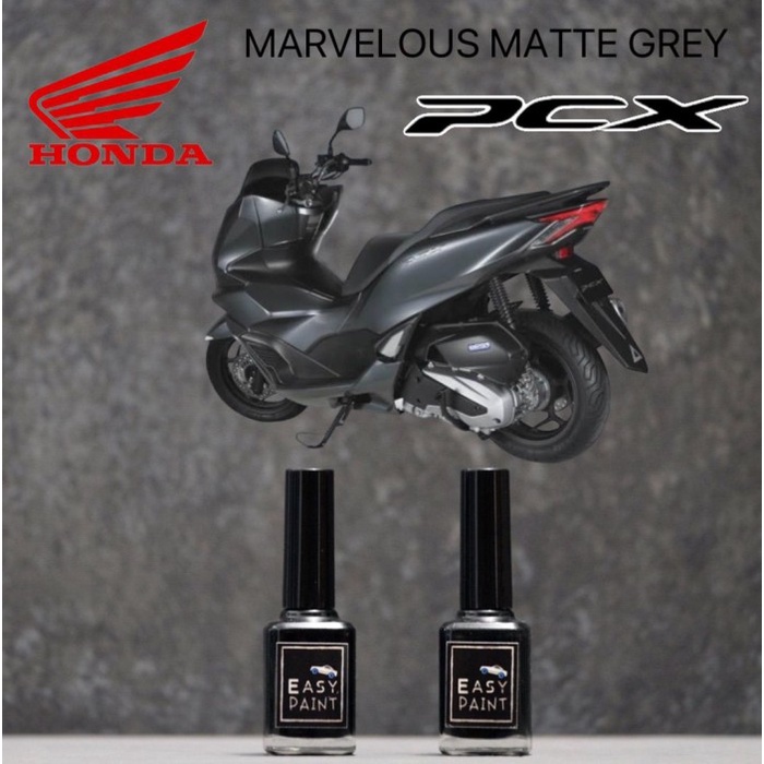 TERLARIS Cat Oles Motor Marvelous Matte Grey Honda PCX 160 Abu Tua Metalik Gray