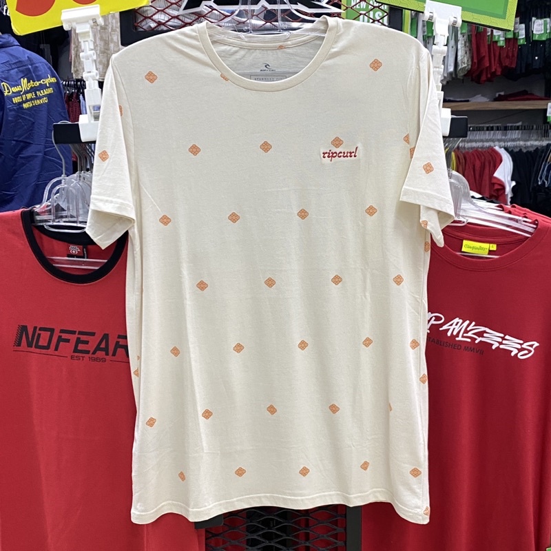 Kaos Ripcurl Pria Micro Circle Bone Original