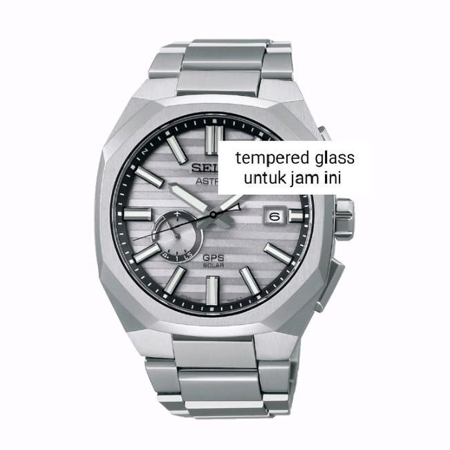 TG tempered glass for SEIKO ️️️SSJ017 Astron anti gores jam tangan pelindung layar screen protector 