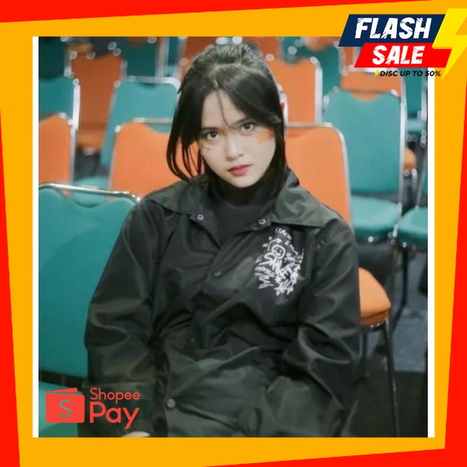 OUTFIT JKT48 | JAKET COACH ORIGINAL STACW ADEL JKT48//JAKET PRIA KASUAL//JAKET PARASUT MURAH//JAKET 