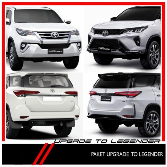 UPGRADE FORTUNER VRZ TO LEGENDER