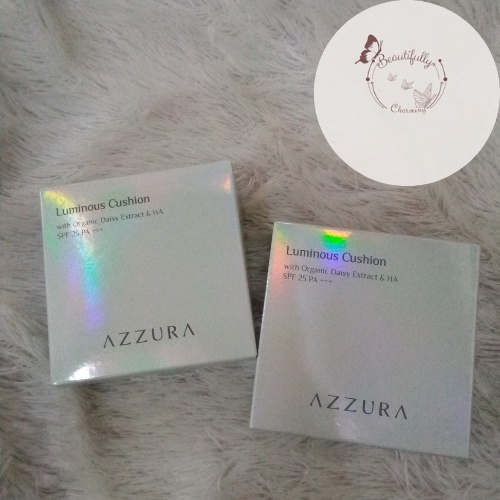Azzura Luminous Cushion SPF25PA+++/bb cushion erha/bedak basah/cushion erha/bedak basah glowing/beda