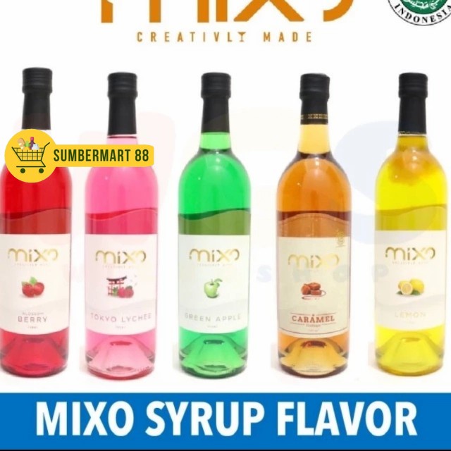 

Sirup Mixo Varian Green Apple - Tokyo Lychee - Vanilla 750ml BIG PROMO