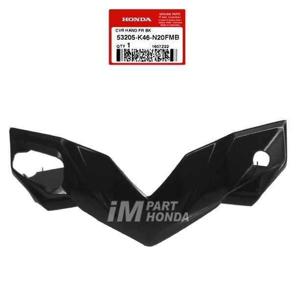 53205-K46-N20FMB Cover Handle Batok Depan Vario 110 Fi eSP Hitam