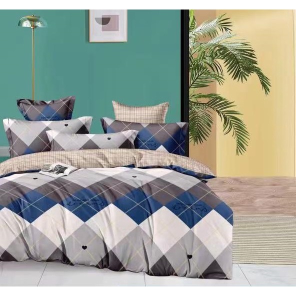 Idola Style Veronica Sprei 100 / 120 Micro Print Tinggi 30 cm MP-8200