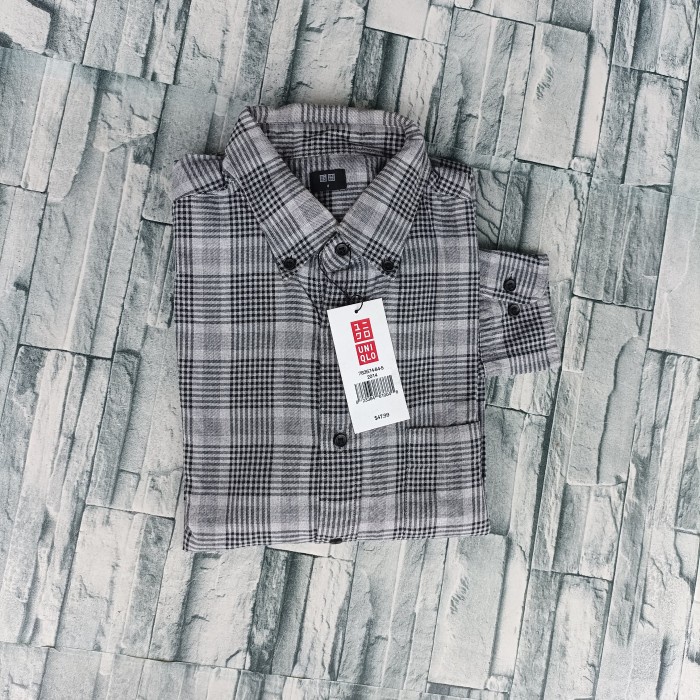 Kemeja flanel uniqlo pria Kemeja flanel terbaru kekinian