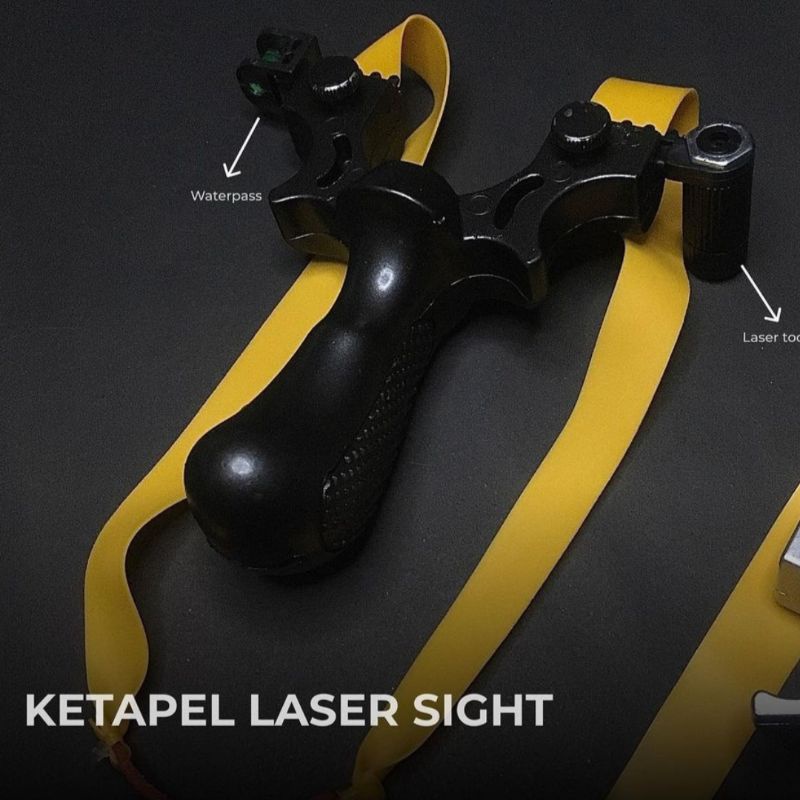 Ketapel Slingshot Murah Ketapel Laser Tactical Plus Karet Ketapel