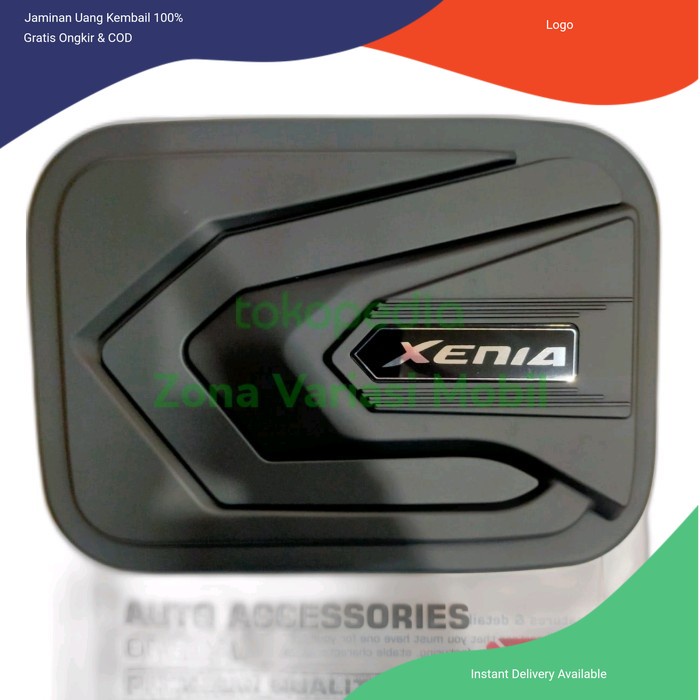 Tank Cover All New Xenia 2012 2013 2014 2015 - 2020 Full Hitam RLine Aksesoris mobil
