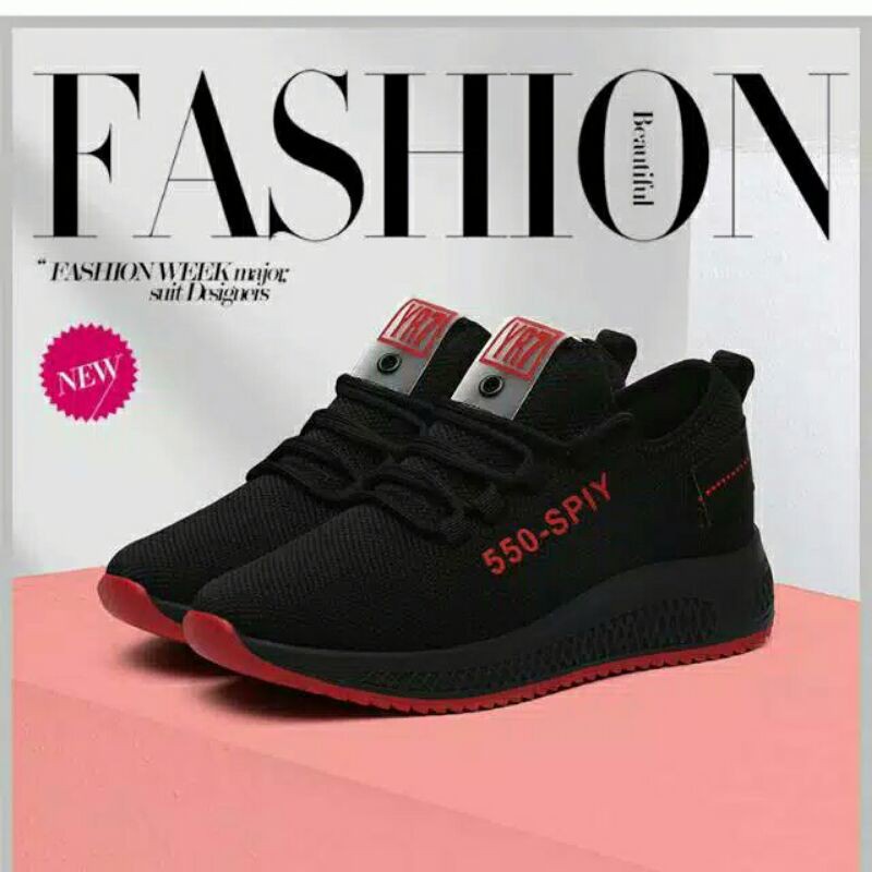 CSS-SEPATU SNEAKERS WANITA SEPATU KASUAL  TRENDY FASHION SPIY 550 TALI,SW01