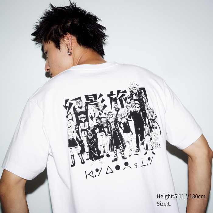 UNIQLO UT Hunter x Hunter Lengan Pendek 470970 Uniseks